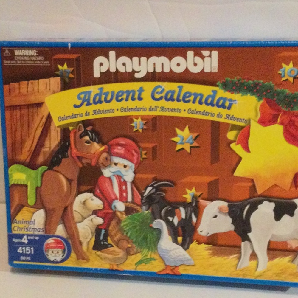 Playmobil 4151 Animal Christmas never opened